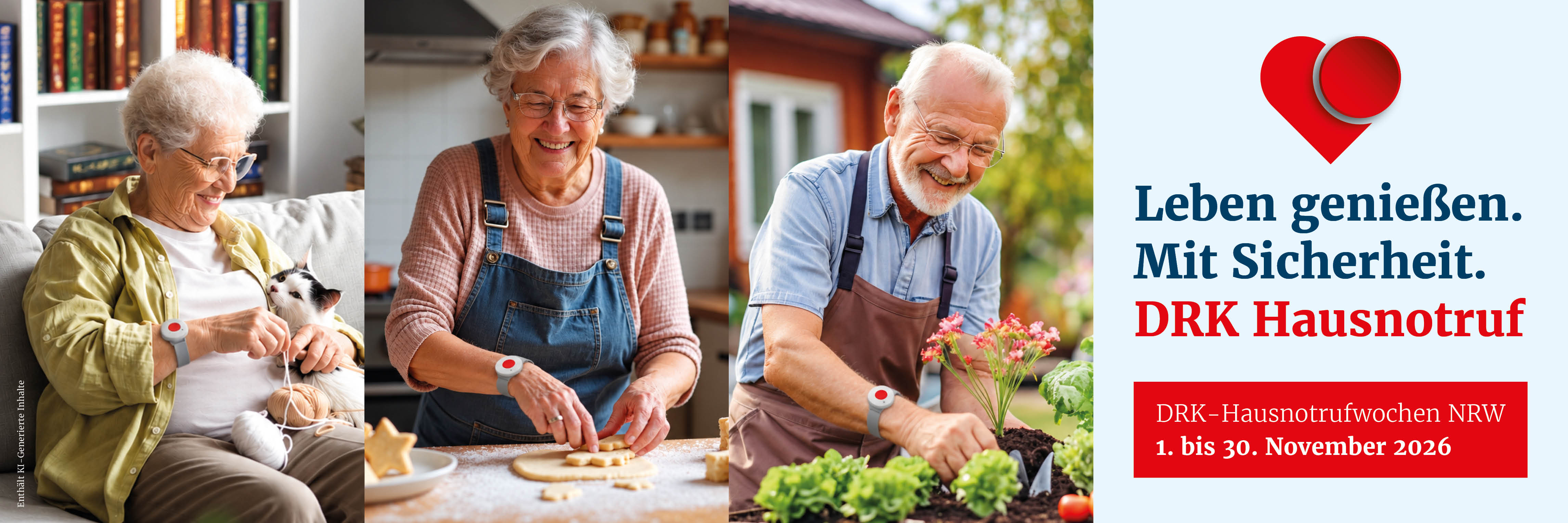 DRK Hausnotruf – Hilfe auf Knopfdruck
