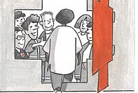 Zeichnung DRK für soziale Hilfen