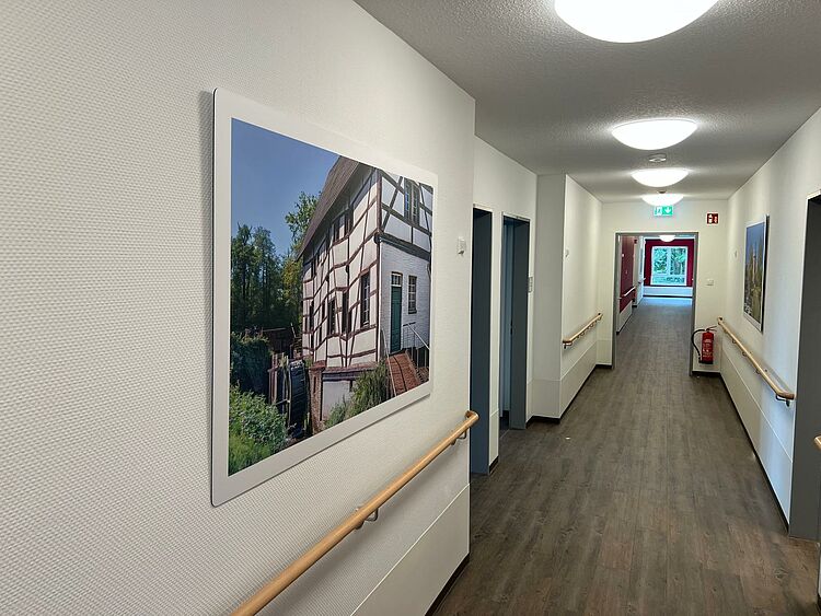 Flur Innenbereich Seniorenzentrum Wegberg