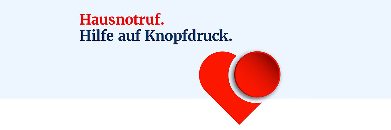 Hausnotruf Logo mit Herz